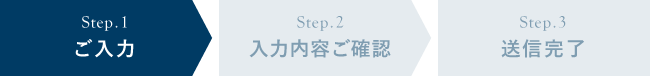 STEP1 ご入力